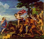 TIZIANO Vecellio Bacchus and Ariadne ar oil painting reproduction